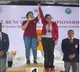 Actress Pragathi won bronze in national bench press championship