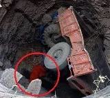 Tractor Fell Into 30 Feet Well Including Child