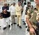Chandrababu arrives Delhi to attend Siddharth Luthra son wedding reception