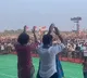Priyanka Gandhi dances for Revanth Reddy song