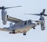 USA aircraft collapses in Japan sea