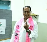 Telangana polls: BRS minister, MLA cast votes in party scarves