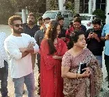 Junior NTR and other celebrities casting their vote