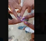 Man rides on cow to cast his vote