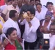 Nara Lokesh tastes toddy in Mummidivaram constituency