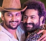 Natural Star Nani shares a photo with Junior NTR on a fan request