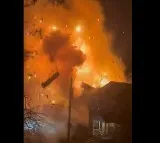 House Explodes After Man Fires Flare Gun To Scare Off Cops In US