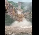 Kapila Theertham waterfall in full flow