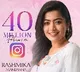 Rashmika gets 40 million followers on Instagram