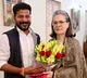 Revanth Reddy meets Sonia Gandhi and Rahul Gandhi
