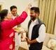 Revanth Reddy taking blessings from the mother of Deepender Singh Hooda Ji is the best visual we can see today