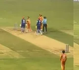Team India Former Stars Sreesanth and Gambhir Altercation In Middle Of The Match