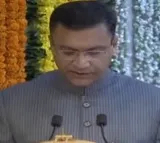 Akbaruddin Owaisi takes oath as protem Speaker of Telangana Assembly