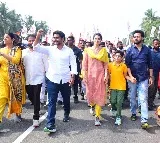 Yuvagalam Pylon Unveiled At Rajula Kotturu Kakinada Dist