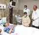 Chandrababu talks to media after visits KCR at Yashoda Hospital in Hyderabad