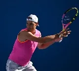 Rafael Nadal trains in Kuwait ahead of comeback