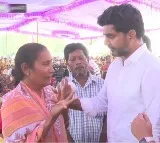 Nara Lokesh announced Rs 2 lakhs for Peddapalli Lakshmi