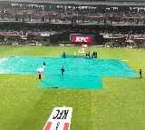 Rain stops Team India play