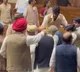 Gorantla Madhav beats man who entered into Lok Sabha