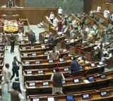 LS adjourned till 3 p.m amid uproar, 5 Congress MPs suspended for remainder of Session