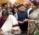 IAS Smitha Sabarwal Sudden Surprice Entry At Minister Seethakka Chamber