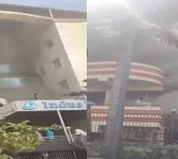 Fire Accident In Vizag Indus Hospital