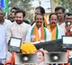 Etala Rajender meets Gajwel BJP followers