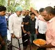 KCR arrives his residence in Nandi Nagar
