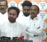 Kishan Reddy talks about alliance in Telangana