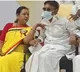 Cadre and fans gets emotional after seeing Vijayakanth