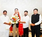 Raghuram Rajan calls on Telangana CM