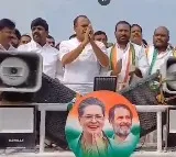 Minister Komatireddy Venkat Reddy welcomes Nalgdona people