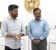 Dana Kishore and  Amrapali Kata IAS calls on Chief Minister Revanth Reddy