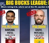 IPL Auction 2024: CSK secure Daryl Mitchell for Rs 14 crore, PBKS take Harshal Patel for Rs 11.75 Cr
