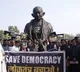 Oppn MPs including Sonia stage protest in Parliament premises over suspension of 141 MPs