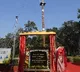 President inaugurates replica of historic flag post at Rashtrapati Nilayam