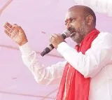 Bandi Sanjays tweet on Congress government