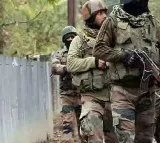 Terrorists ambushed an army truck and Three soldiers died in the exchange of fire