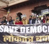 Four INDIA bloc members to hold protests today in UP over MPs’ suspension