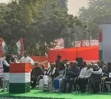 INDIA bloc stages protest at Jantar Mantar against suspension of 146 MPs