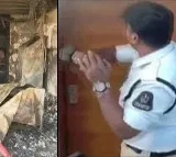 Hyderabad cops rescue family from fire