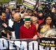 INDIA bloc today protest against central government over MPs suspension