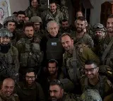 Netanyahu inspects north Gaza, vows to continue fight