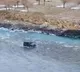 Motorist who drove SUV through river in Himachal to evade jam fined