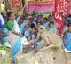 Anganwadis handed over their demands to a Baboon
