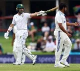 Dean Elgar makes century as SA edge past Team India 1st innings score