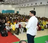 Mangalagiri TDP leaders pledged they will gifts victory to Nara Lokesh with one lakh votes majority