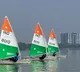 Sisters Deekshita and Lahiri Komaravelly from Rasoolpura lead the Telangana State Sailing Championships at Hussain Sagar Hyderabad