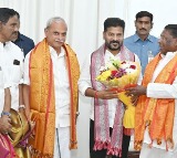 ఫోటోలు: ముఖ్యమంత్రి రేవంత్ రెడ్డి గారిని కలిసిన పుదుచ్చేరి మాజీ ముఖ్యమంత్రులు నారాయణస్వామి, వైద్యలింగం, తదితరులు