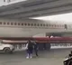 Ex Air India scrap plane gets stuck under bridge in Bihar